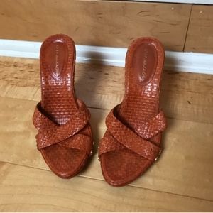 BCBGMaxAzria sling pumps